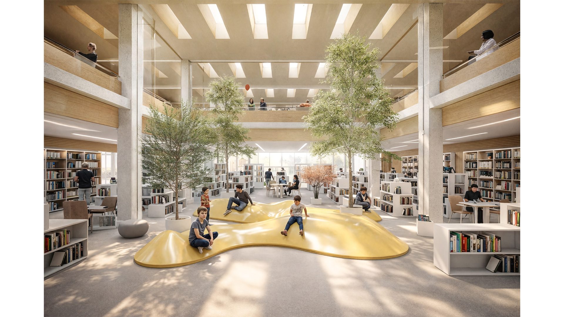 PONTEAREAS_INTERIOR_SALA_LECTURA_BIBLIOTECA_CULTURAL_ARQUITECTURA