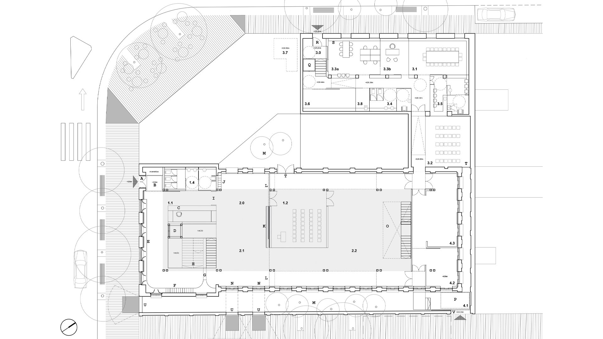 arquitectura-bioclimatica-rehabilitacion-dibujo-planta-exposicion-temporal-memoria-democrarica-madrid-2025