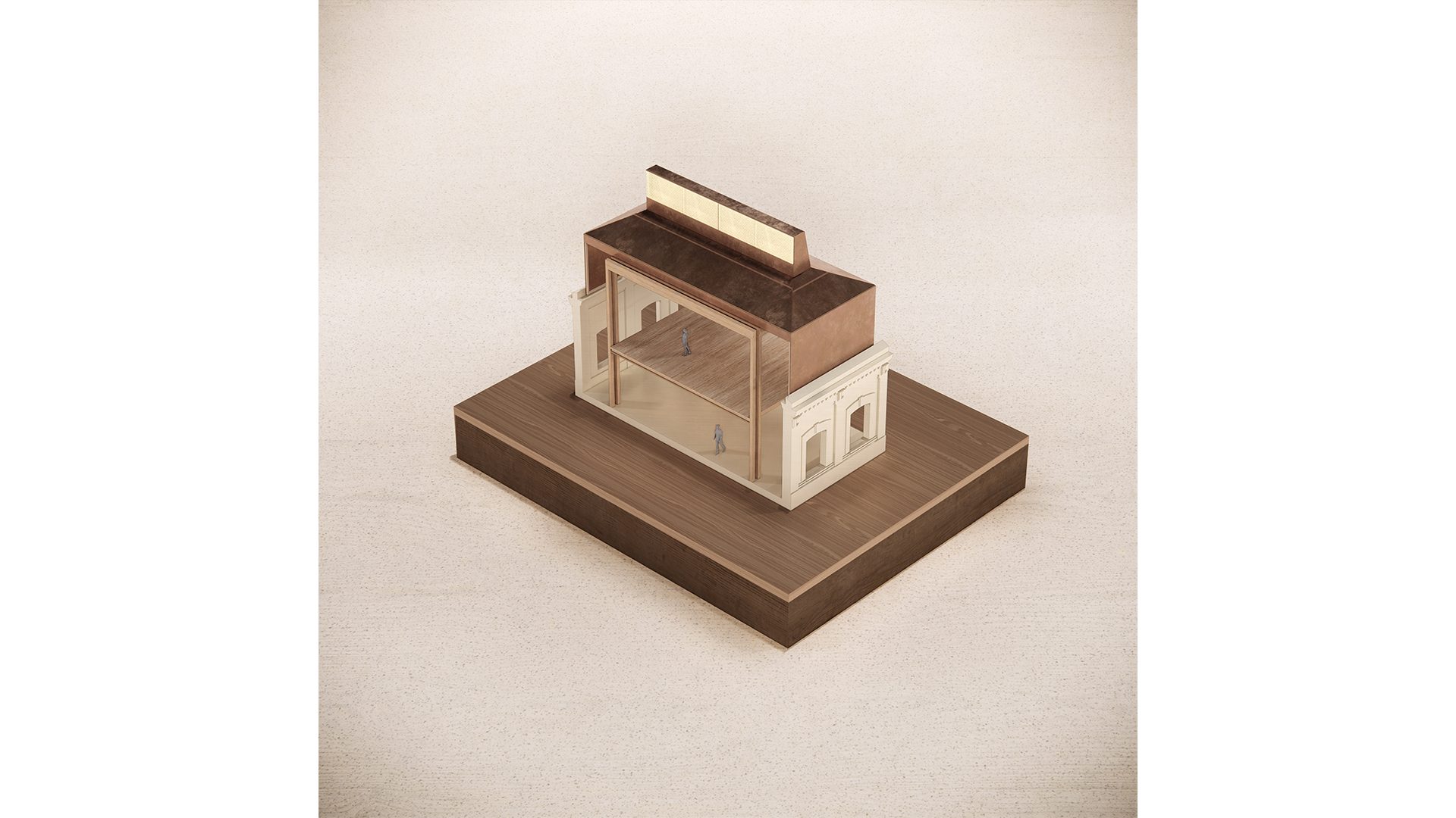 arquitectura-bioclimatica-rehabilitación-madera-maqueta-estructura-clt-museo-memoria-democratica-madrid-2025