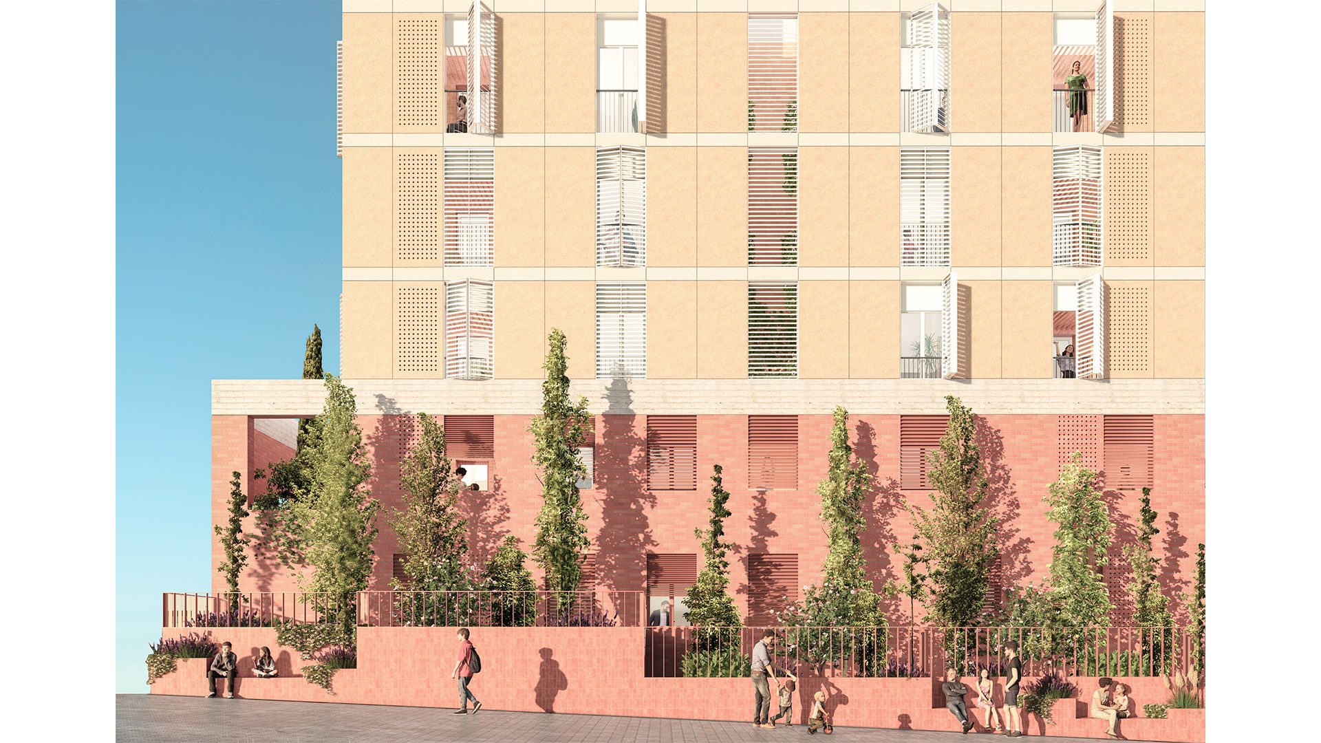 exterior-alzado-detalle-EMVS-carabanchel-madrid-vivvienda-social-bioclimatica-industrualizada-ceramica-hormigon-arquitectura-sostenible