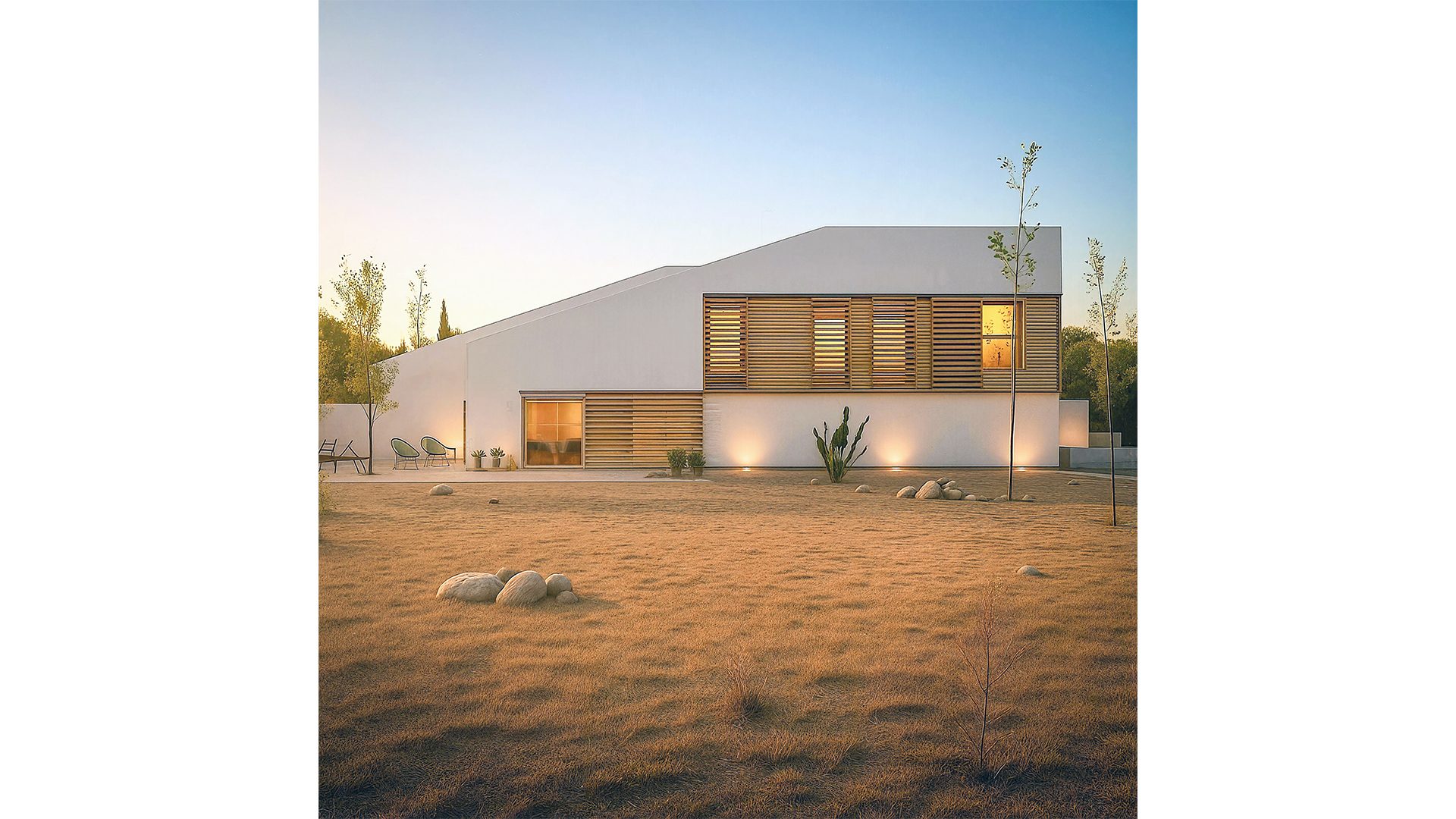 exterior-vivienda-unifamiliar-iluminacion-nocturna-dos-plantas-bioclimatica-arquitectura-sostenible